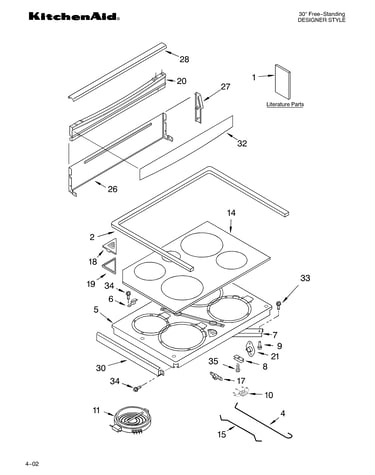 Cooktop/literature
