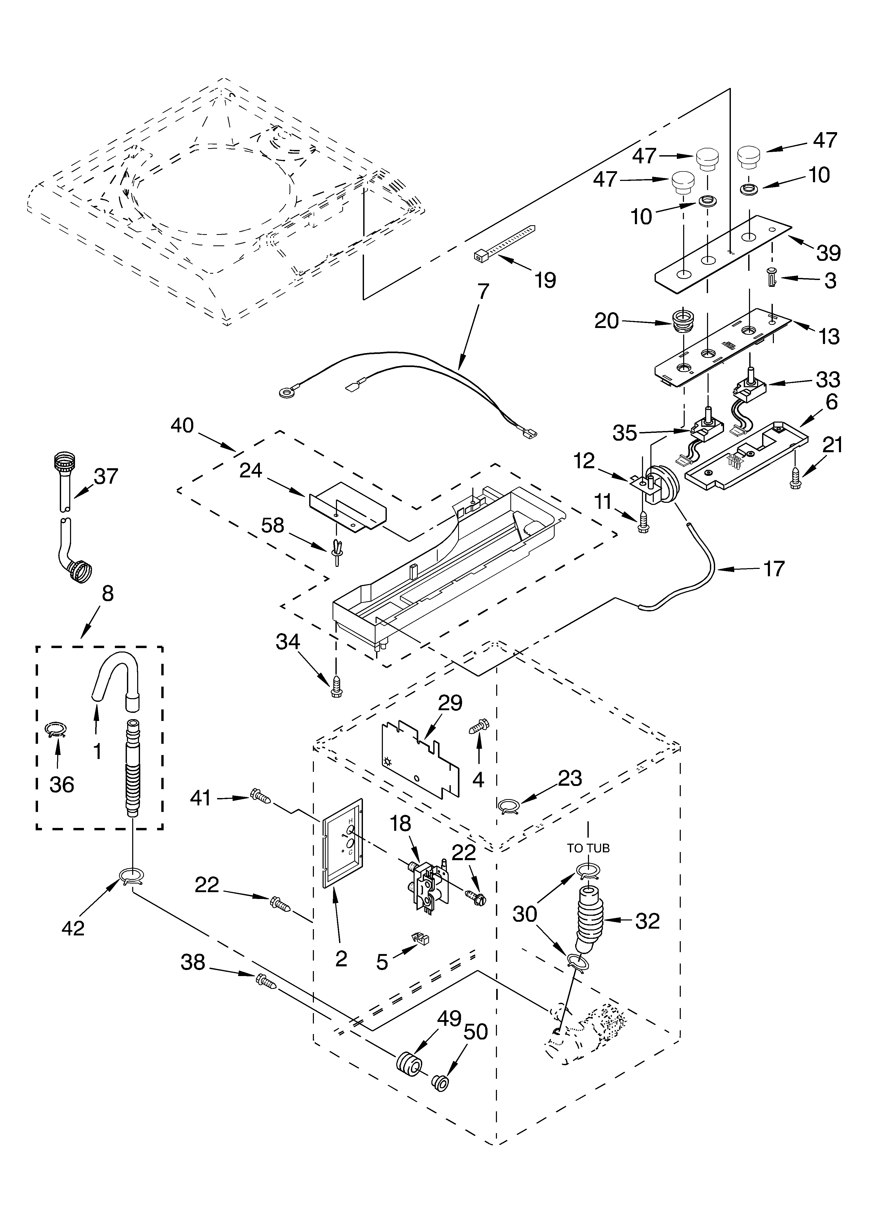 Controls and rear panel