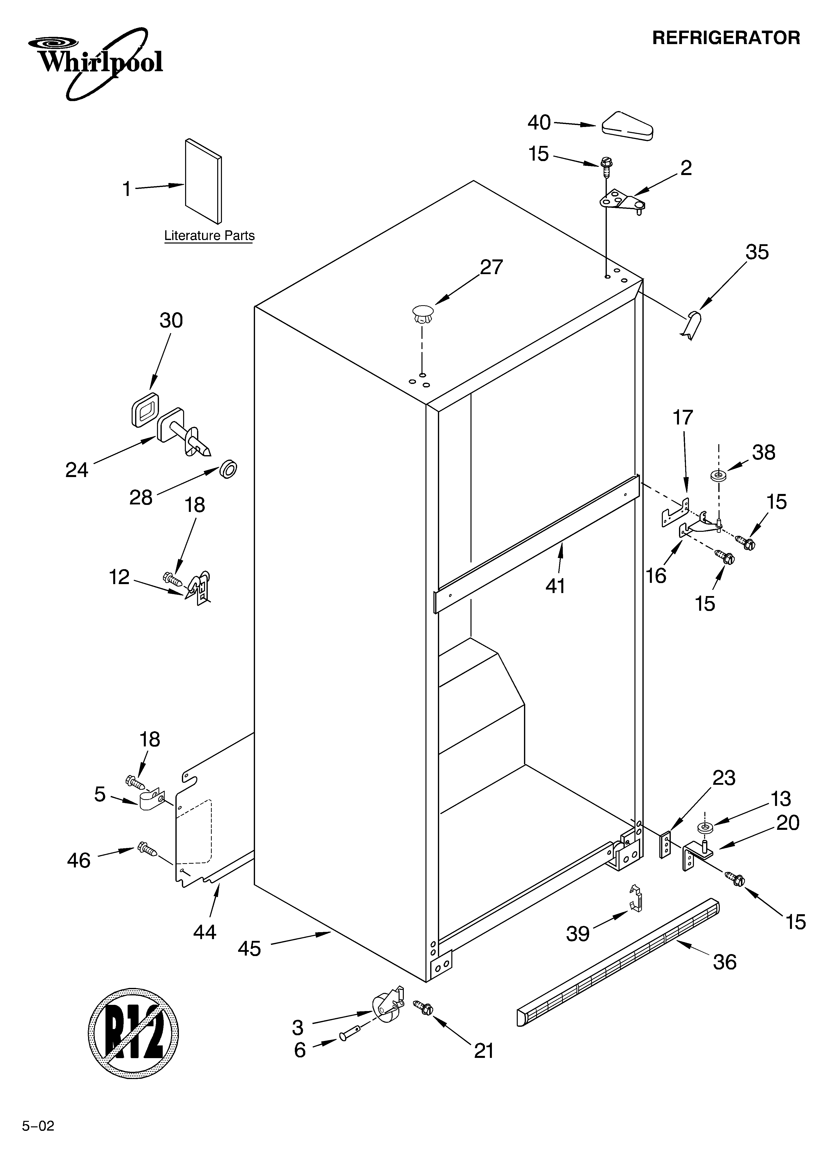 CABINET/LITERATURE