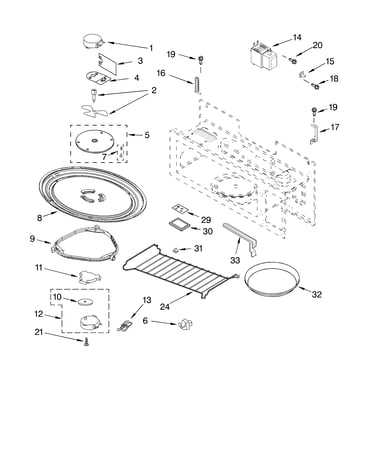 Magnetron and turntable