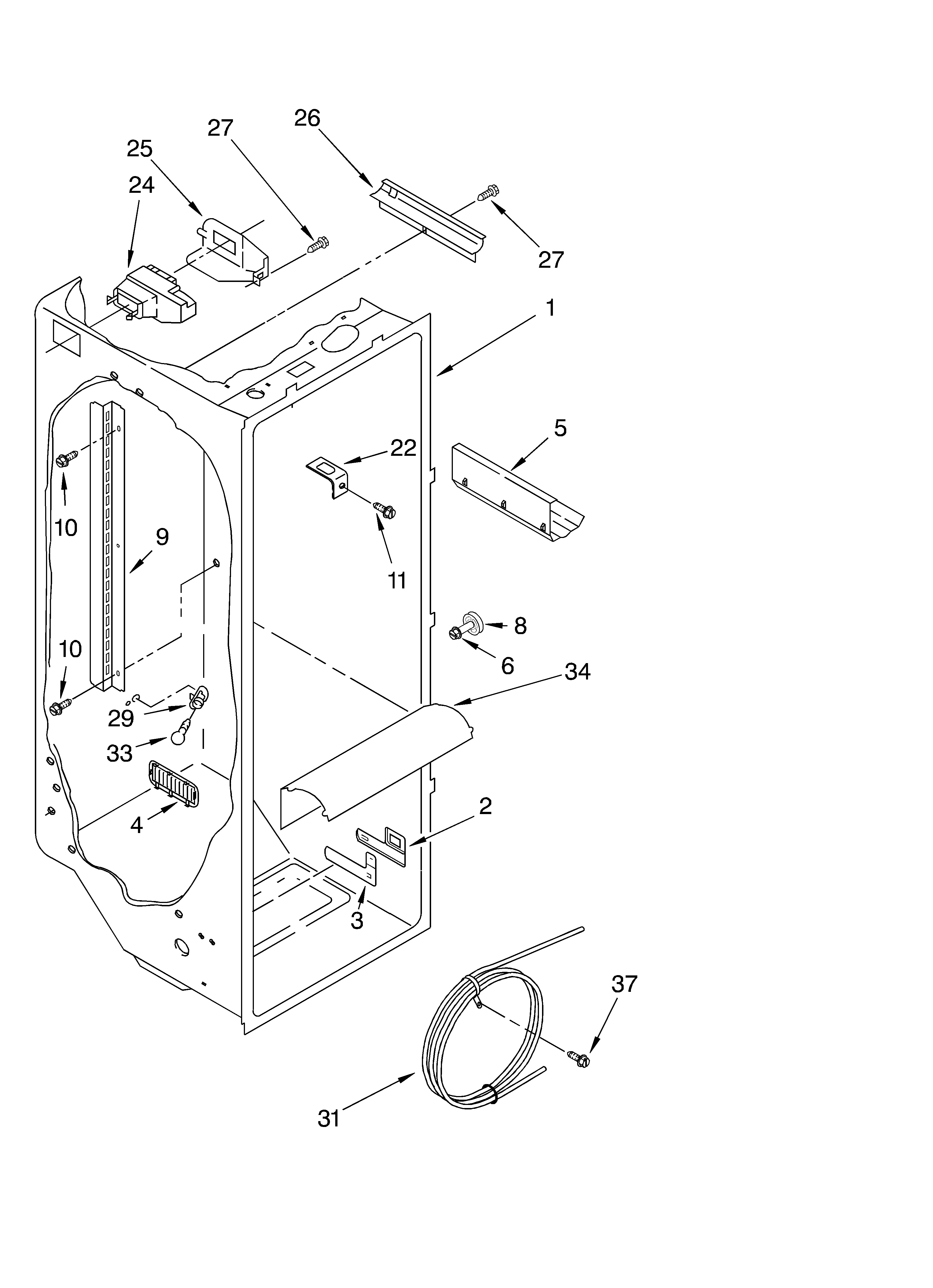 Refrigerator liner