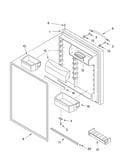 Refrigerator door