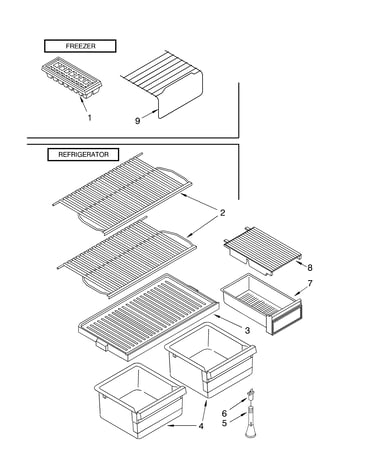 Shelf/optional