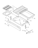 Drawer and broiler