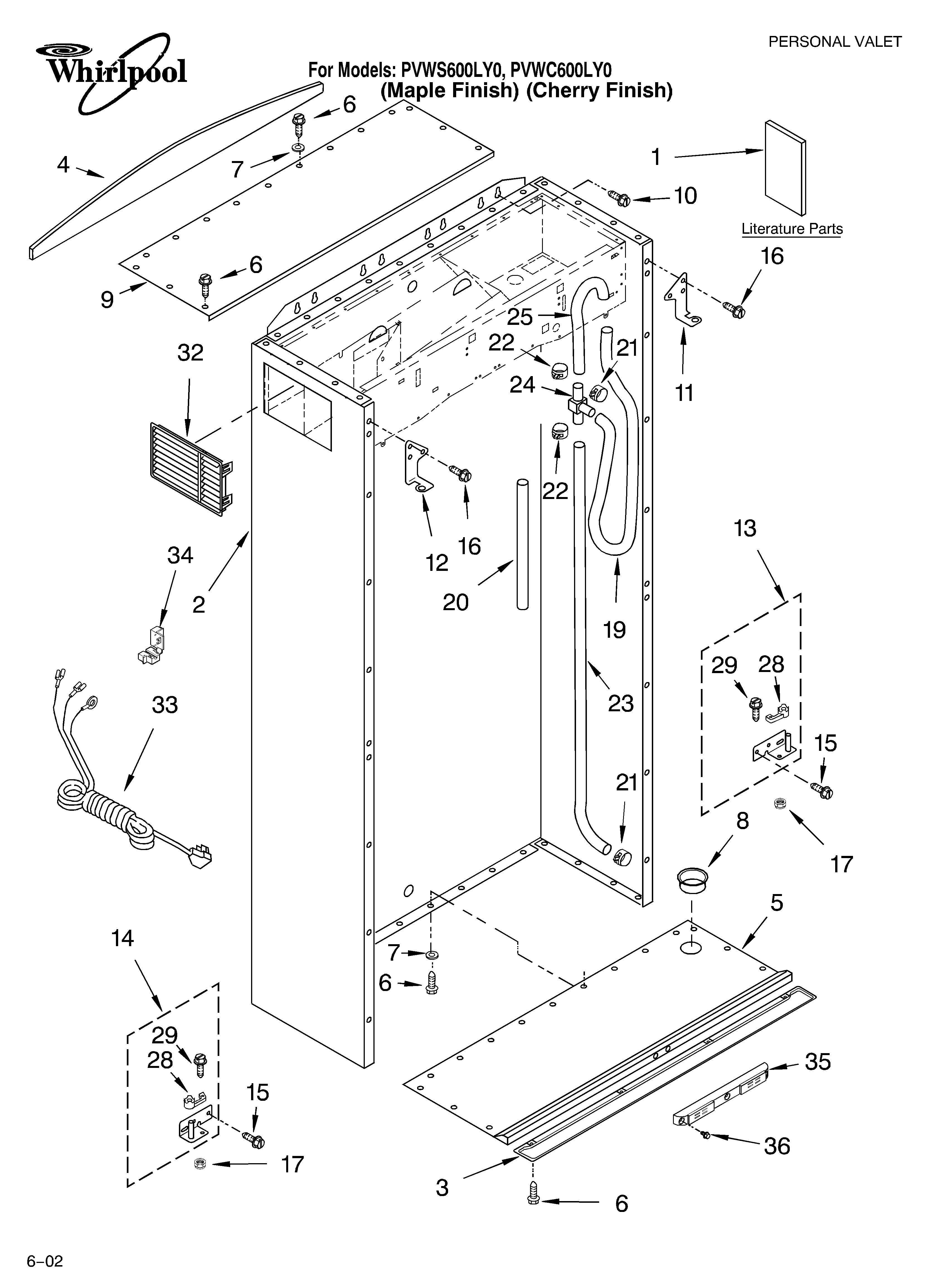 CABINET/LITERATURE