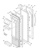 Refrigerator door