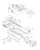 Motor and ice container