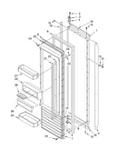 Refrigerator door