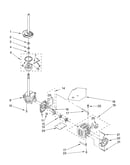 Brake, clutch, gearcase, motor and pump