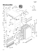 Cabinet, liner and door/literature
