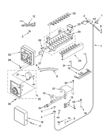 Ice maker/optional
