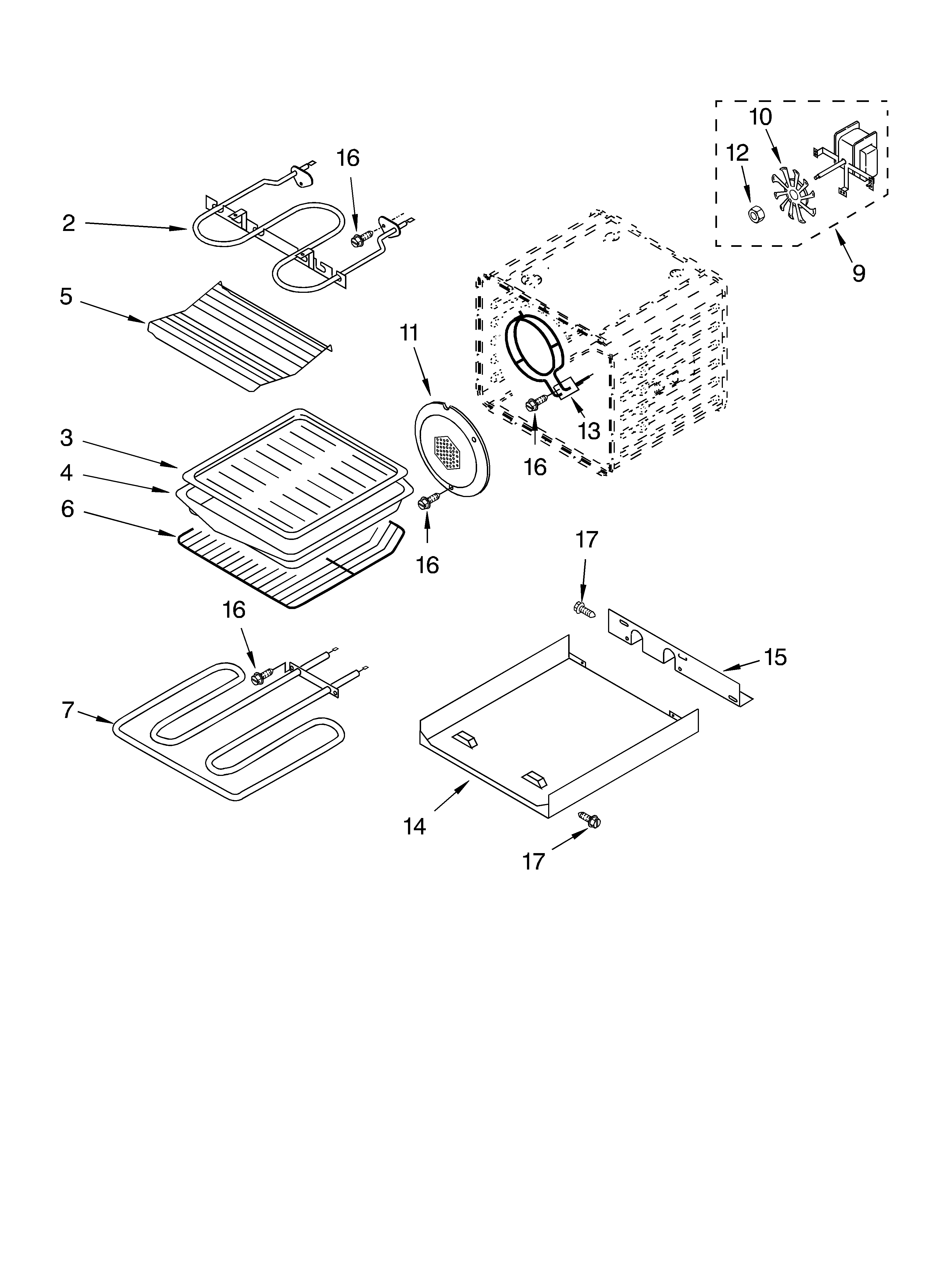 Internal oven