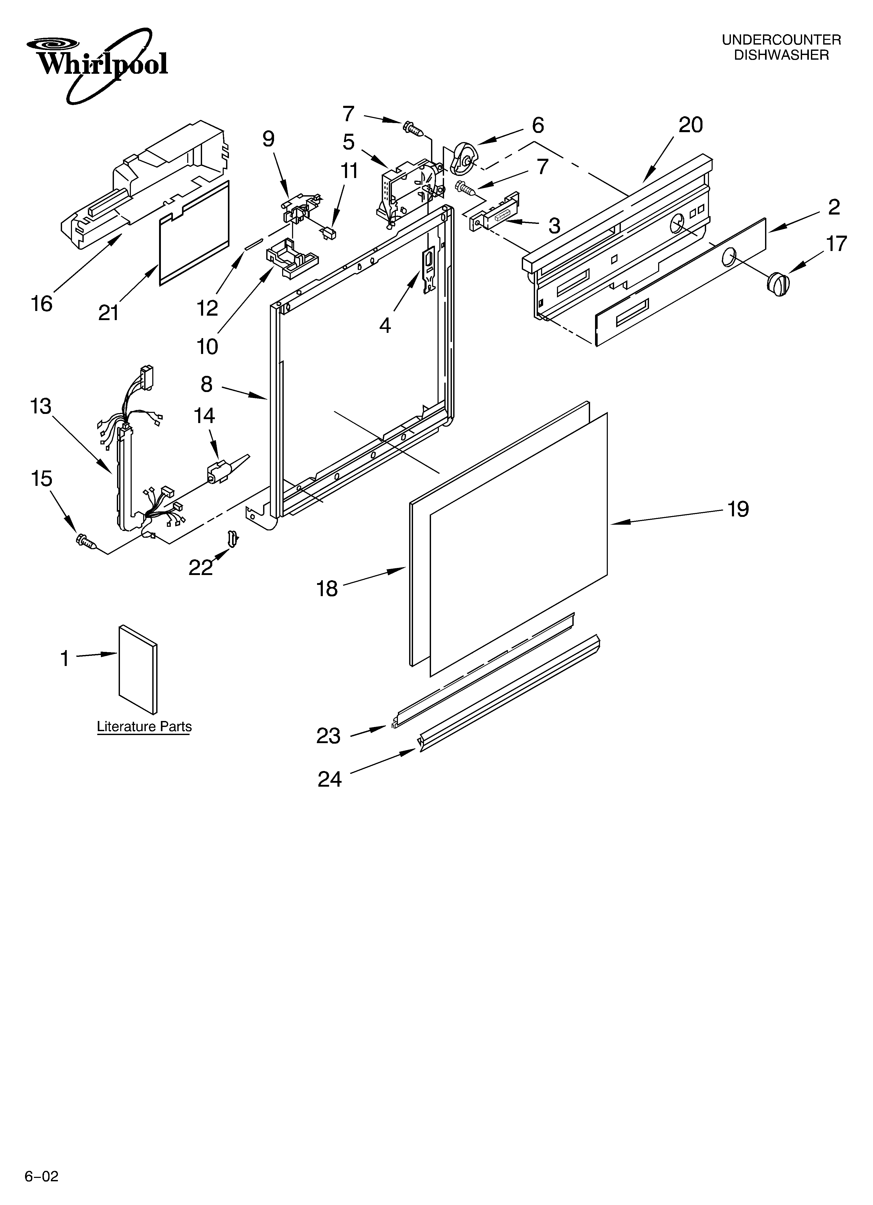 Frame and console/literature