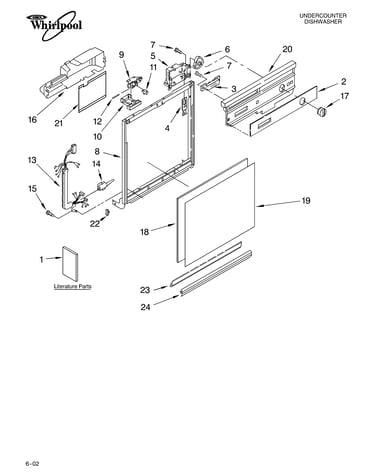 Frame and console/literature
