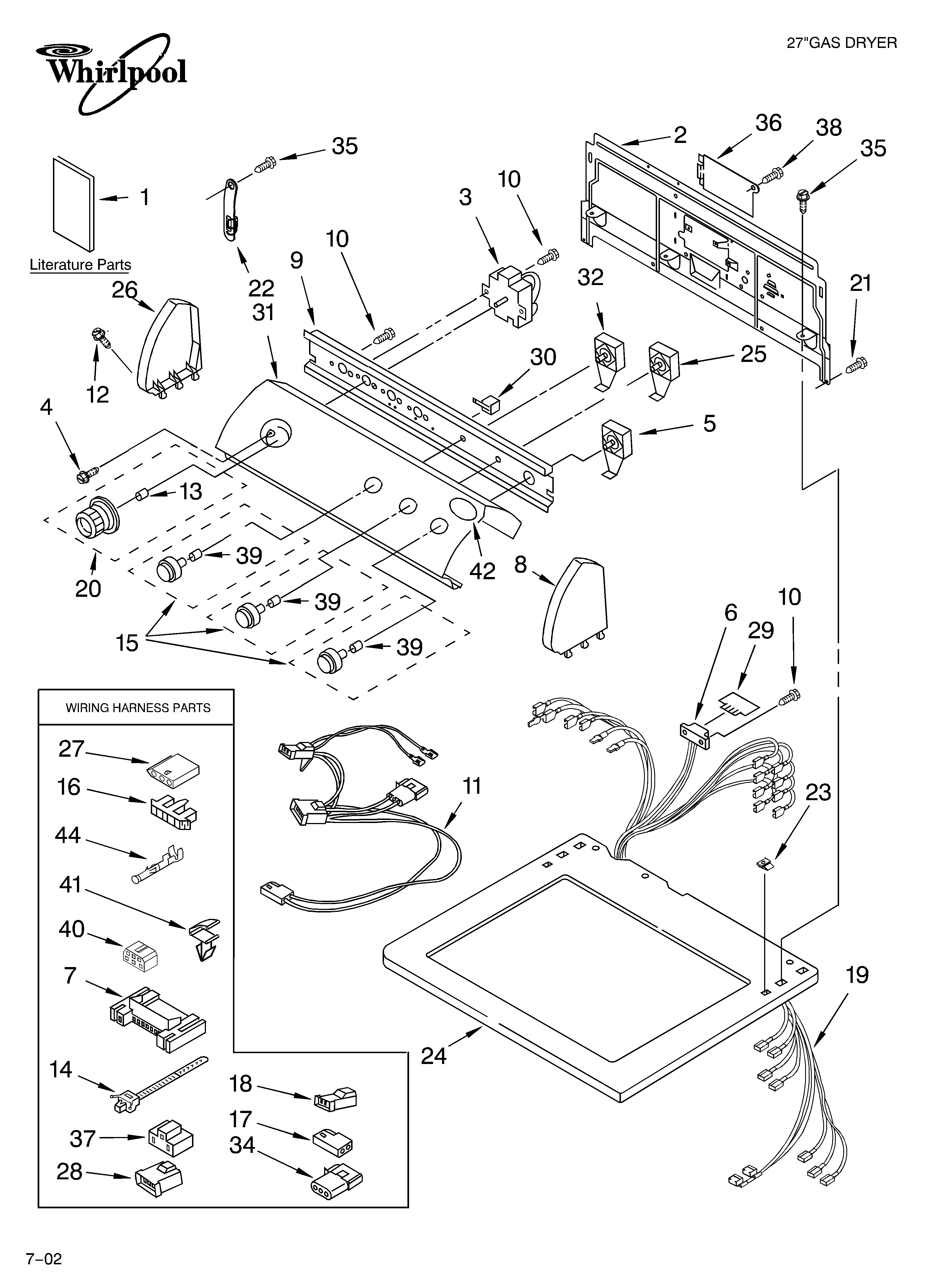 TOP AND CONSOLE/LITERATURE