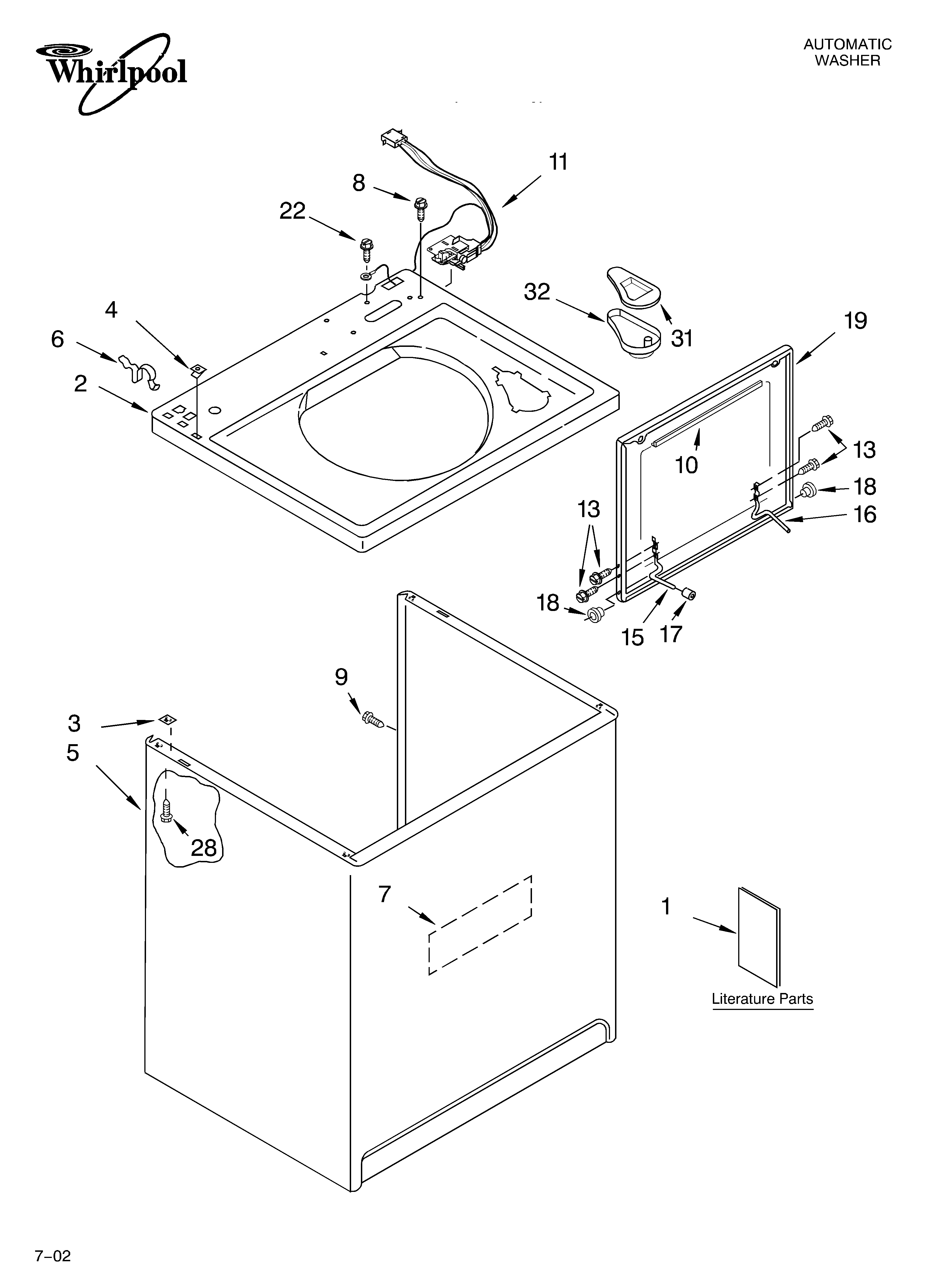 TOP AND CABINET/LITERATURE