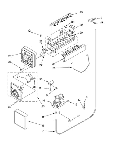 Ice maker/optional