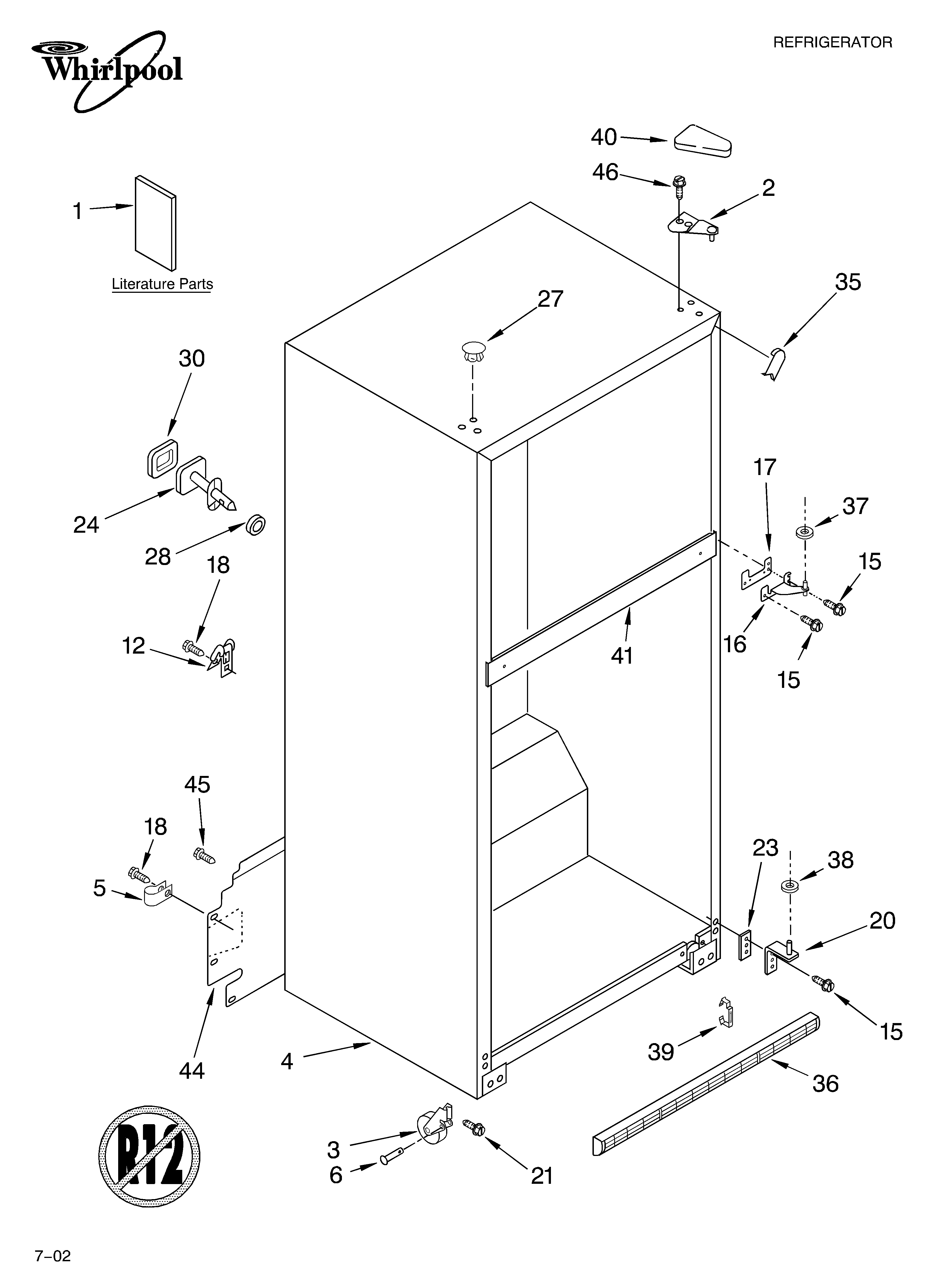 Cabinet/literature