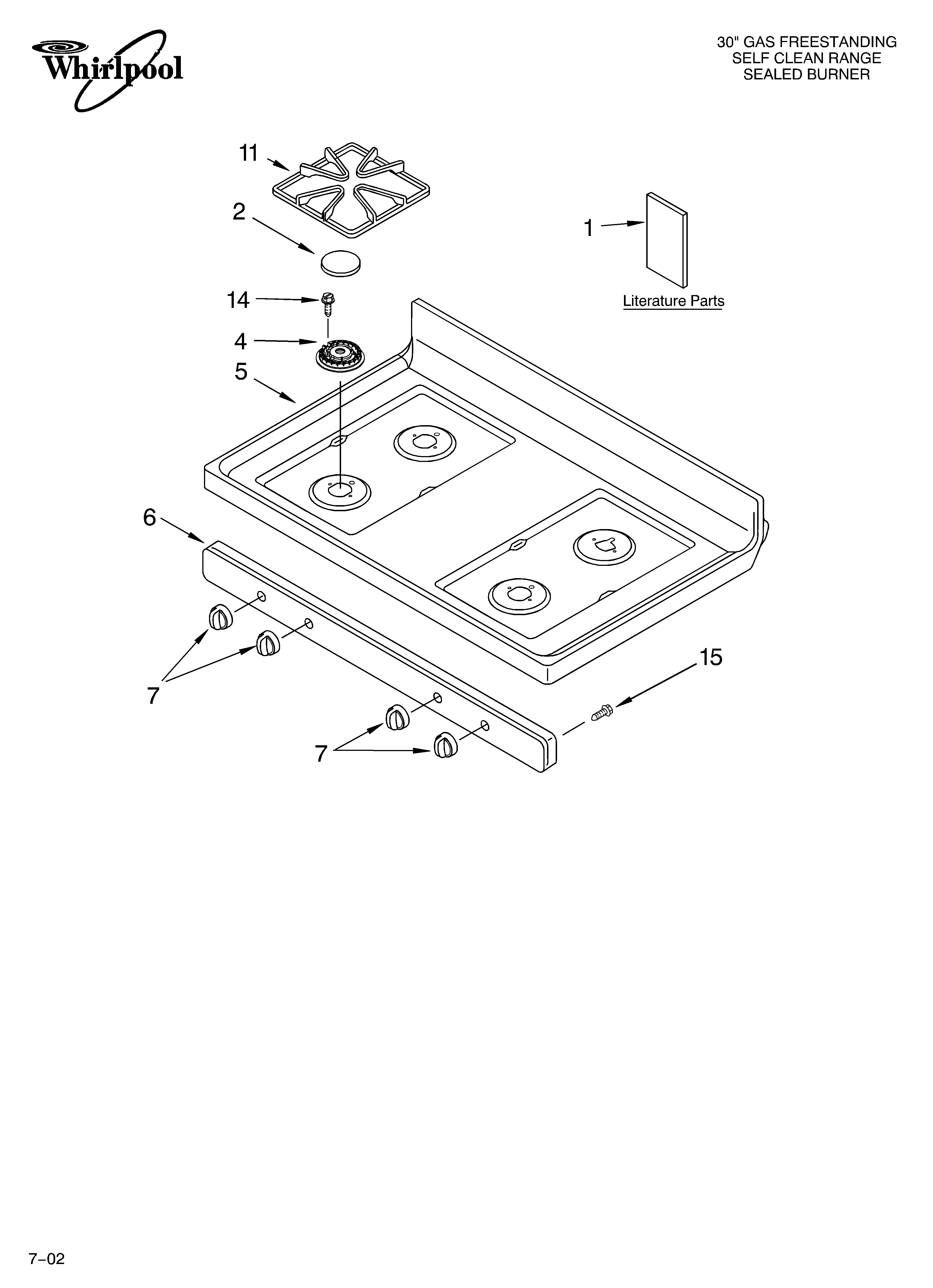 Cooktop/literature