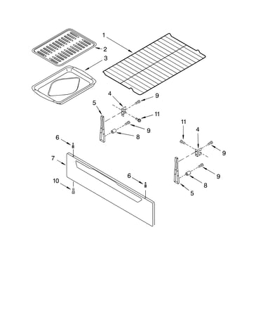 Drawer and broiler
