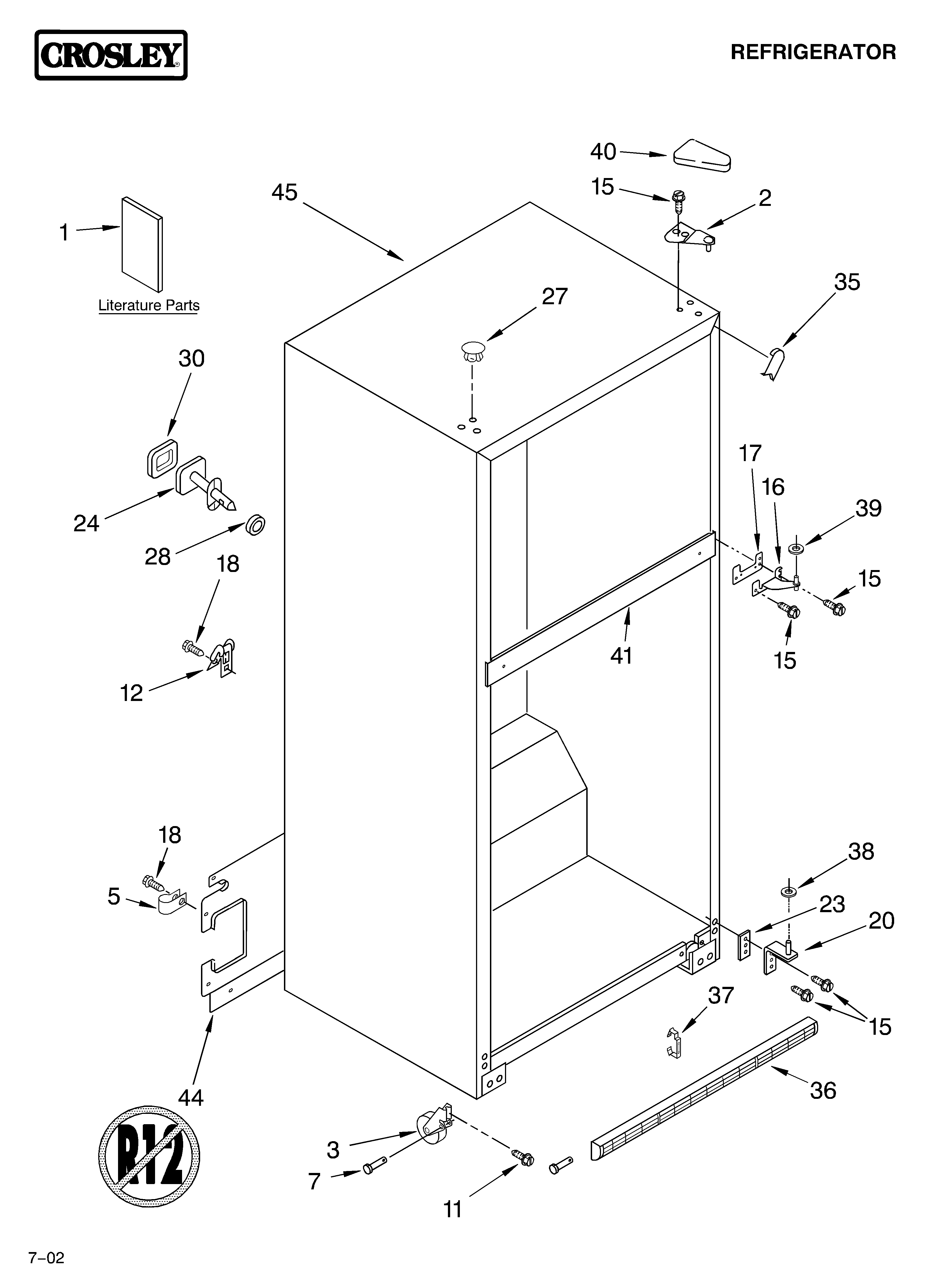 CABINET/LITERATURE