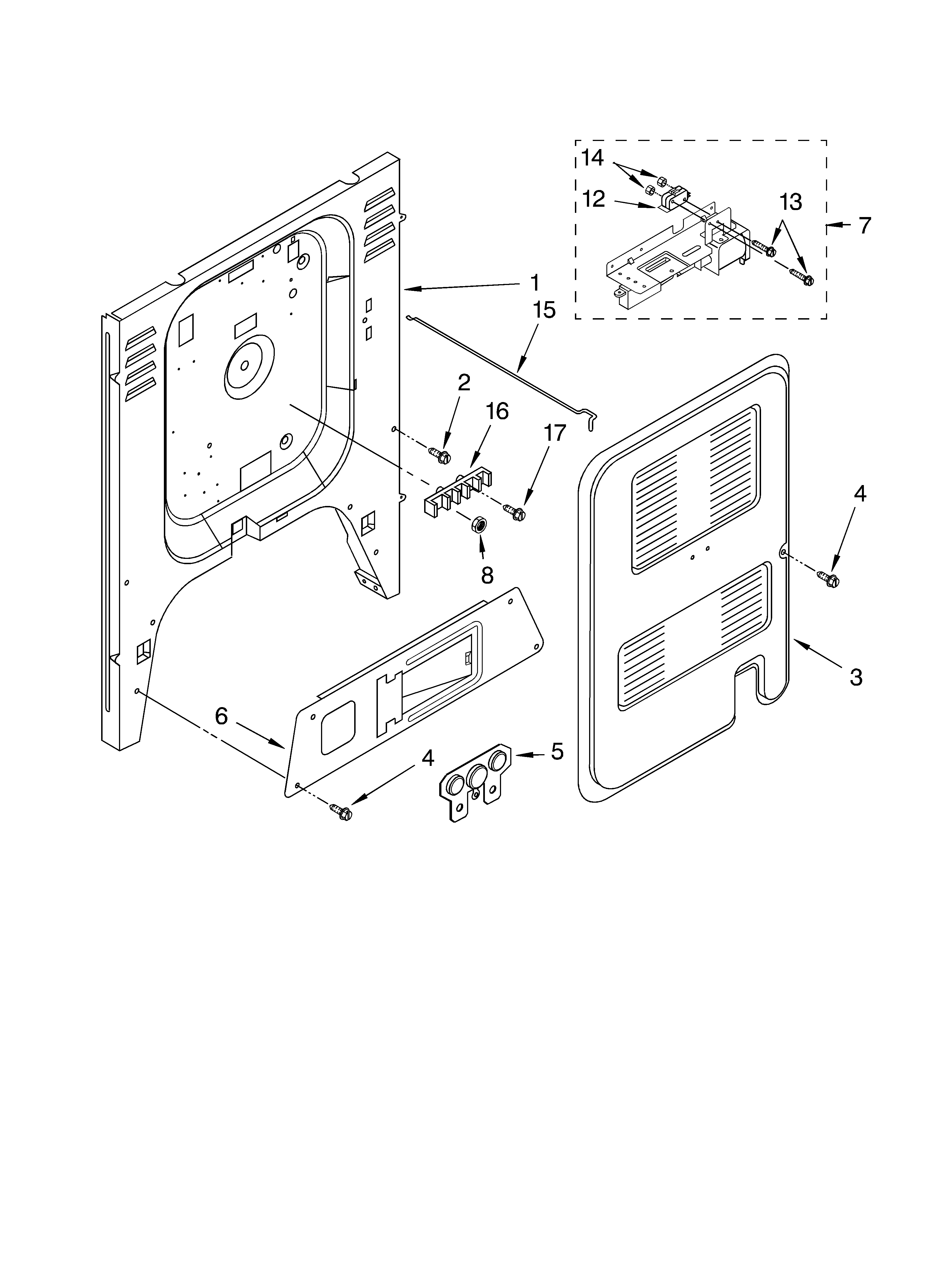 Rear chassis