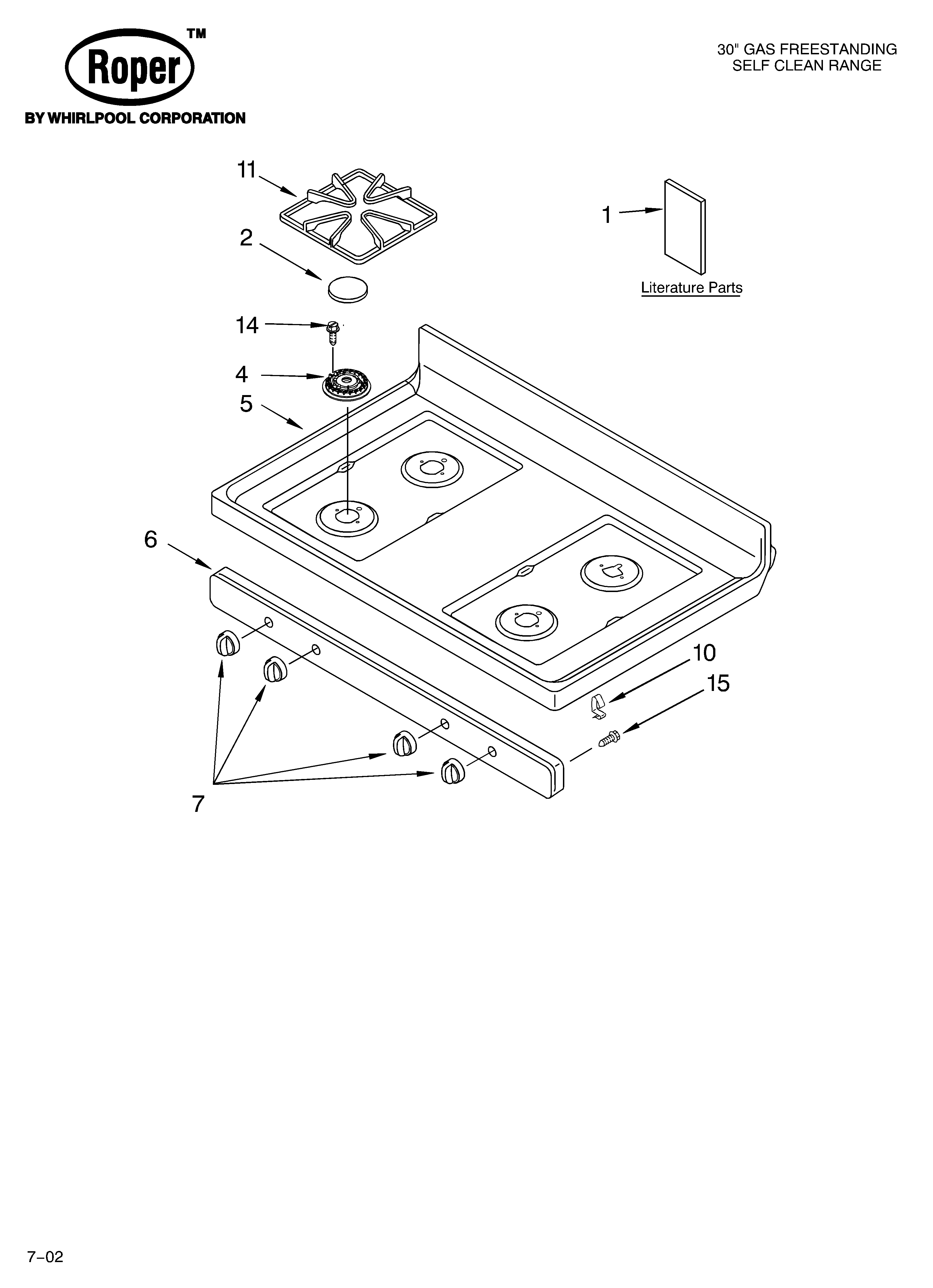 Cooktop/literature