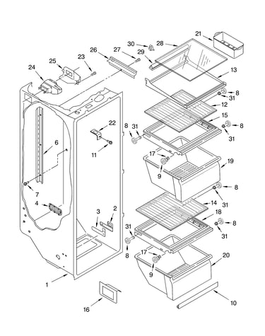 Refrigerator liner