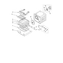 KitchenAid KEBC147KBL0 internal oven diagram
