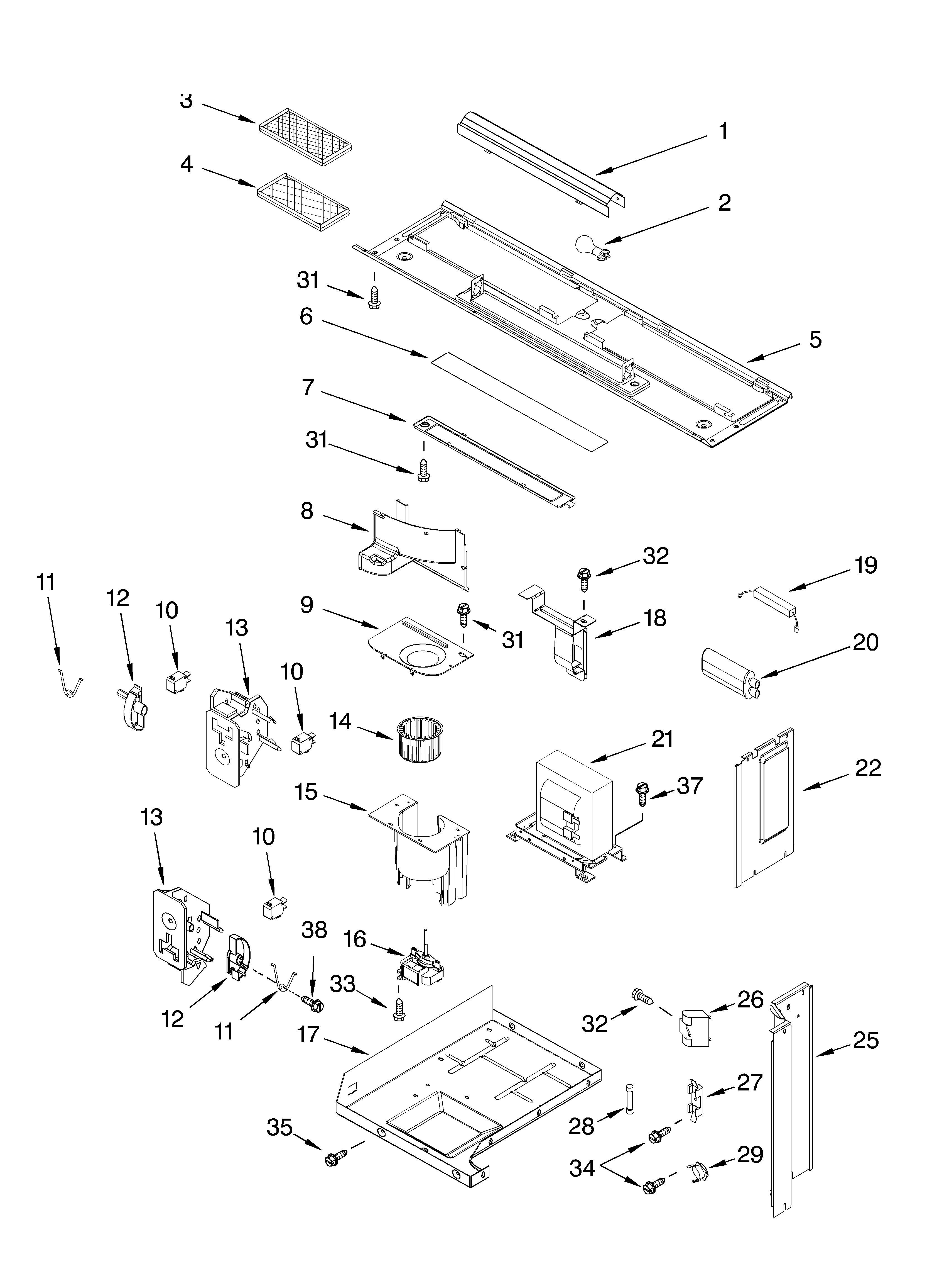 Interior and ventilation