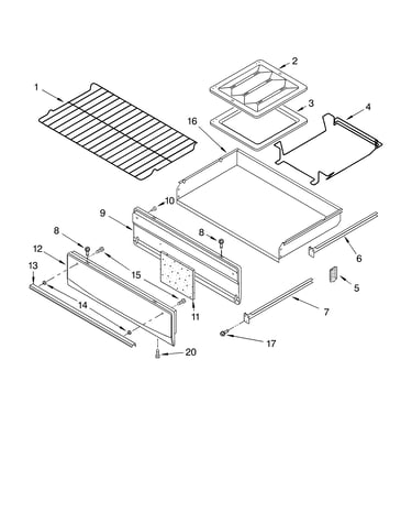 Oven and broiler
