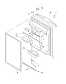 Refrigerator door
