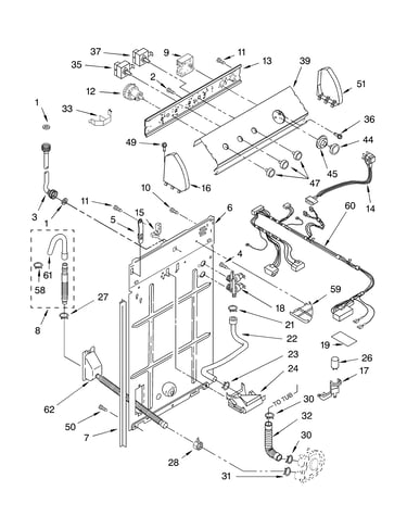 Controls and rear panel