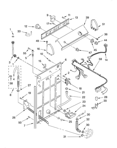 Controls and rear panel