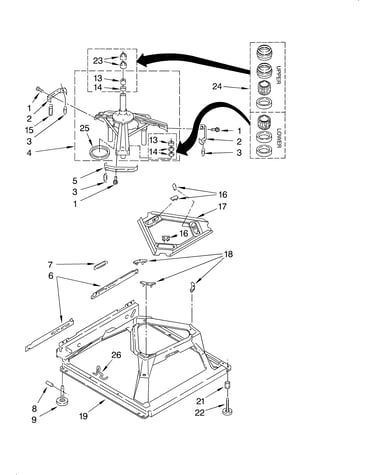 Machine base