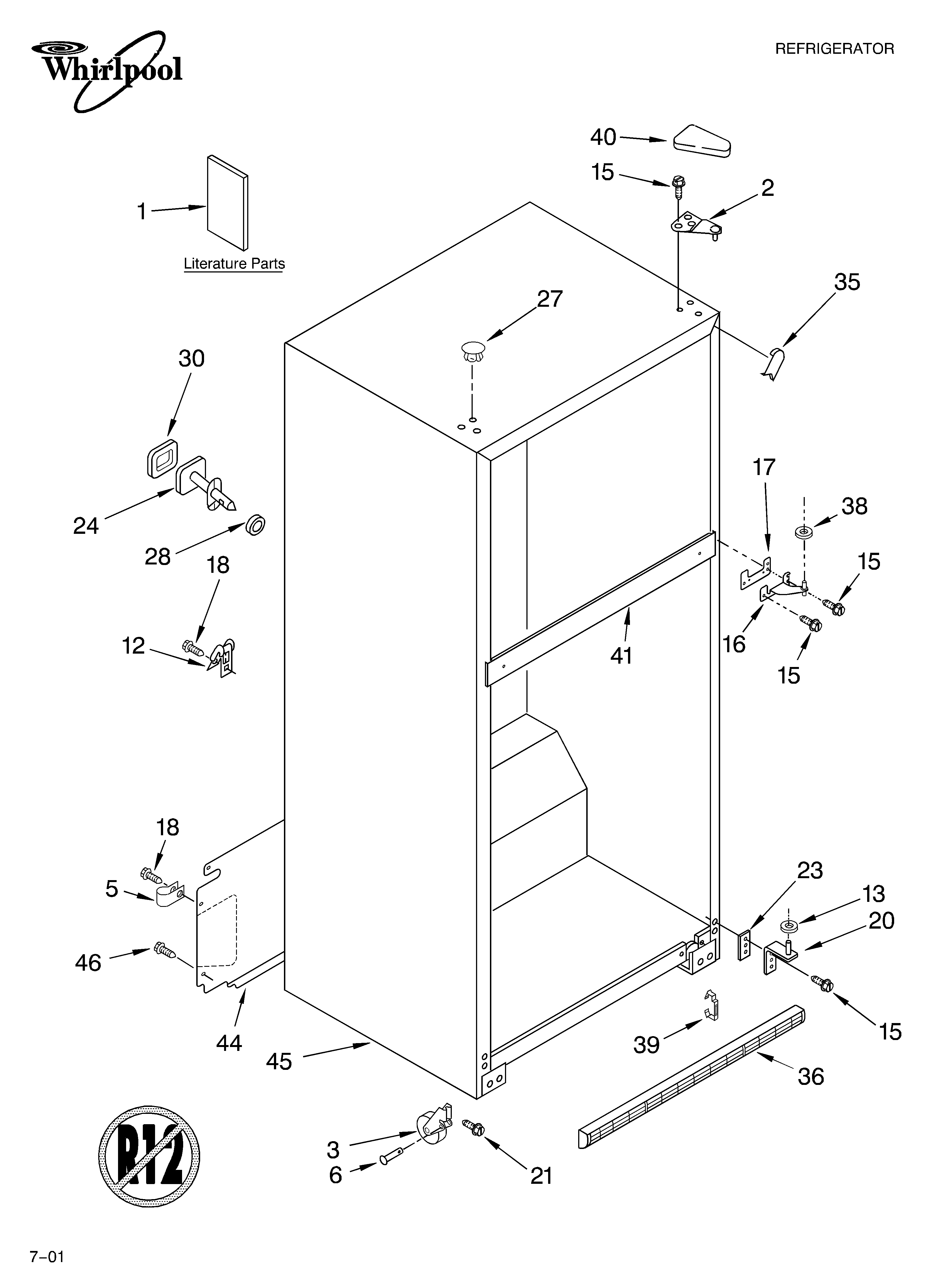 Cabinet/literature