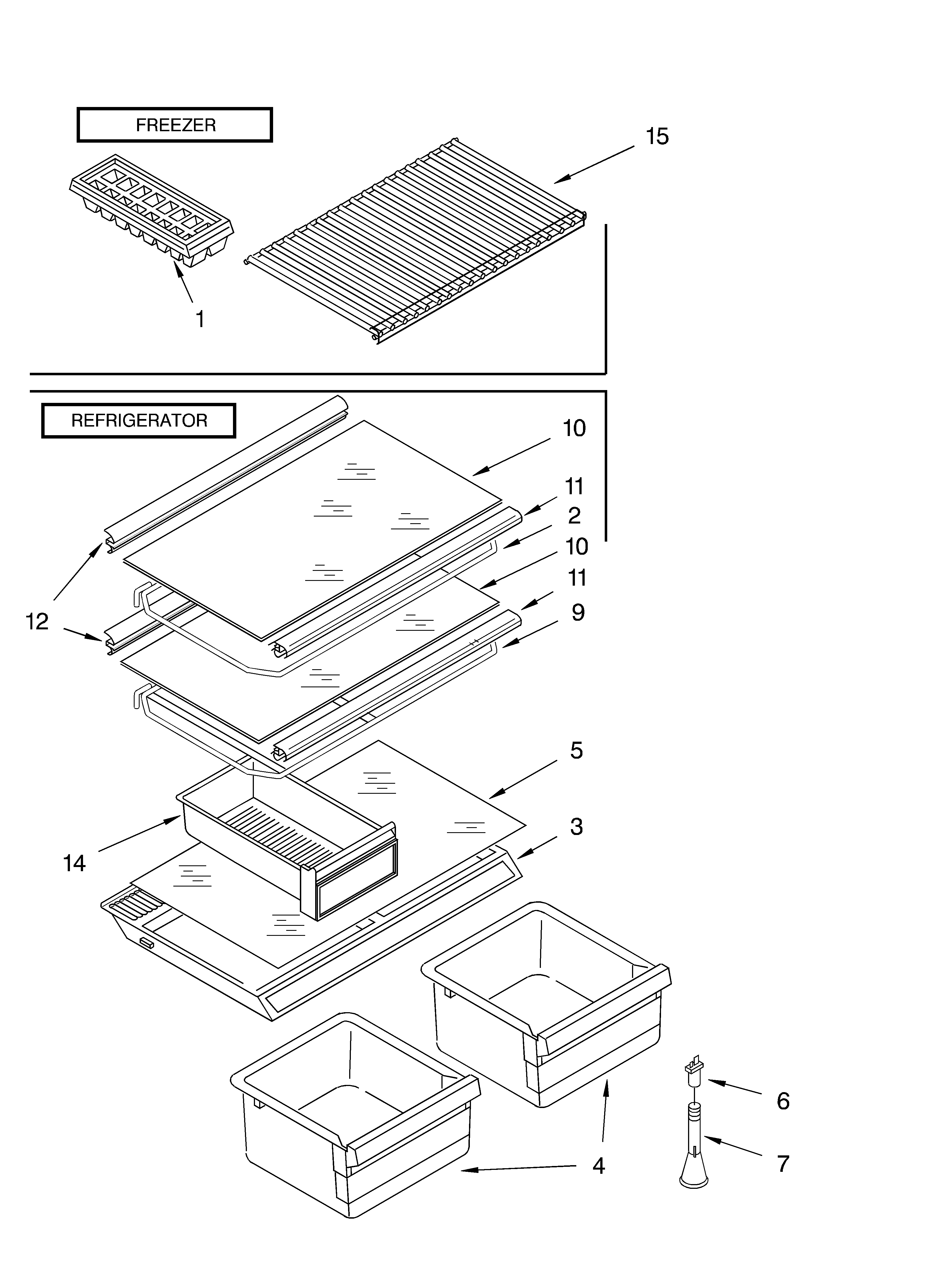 Shelf/optional