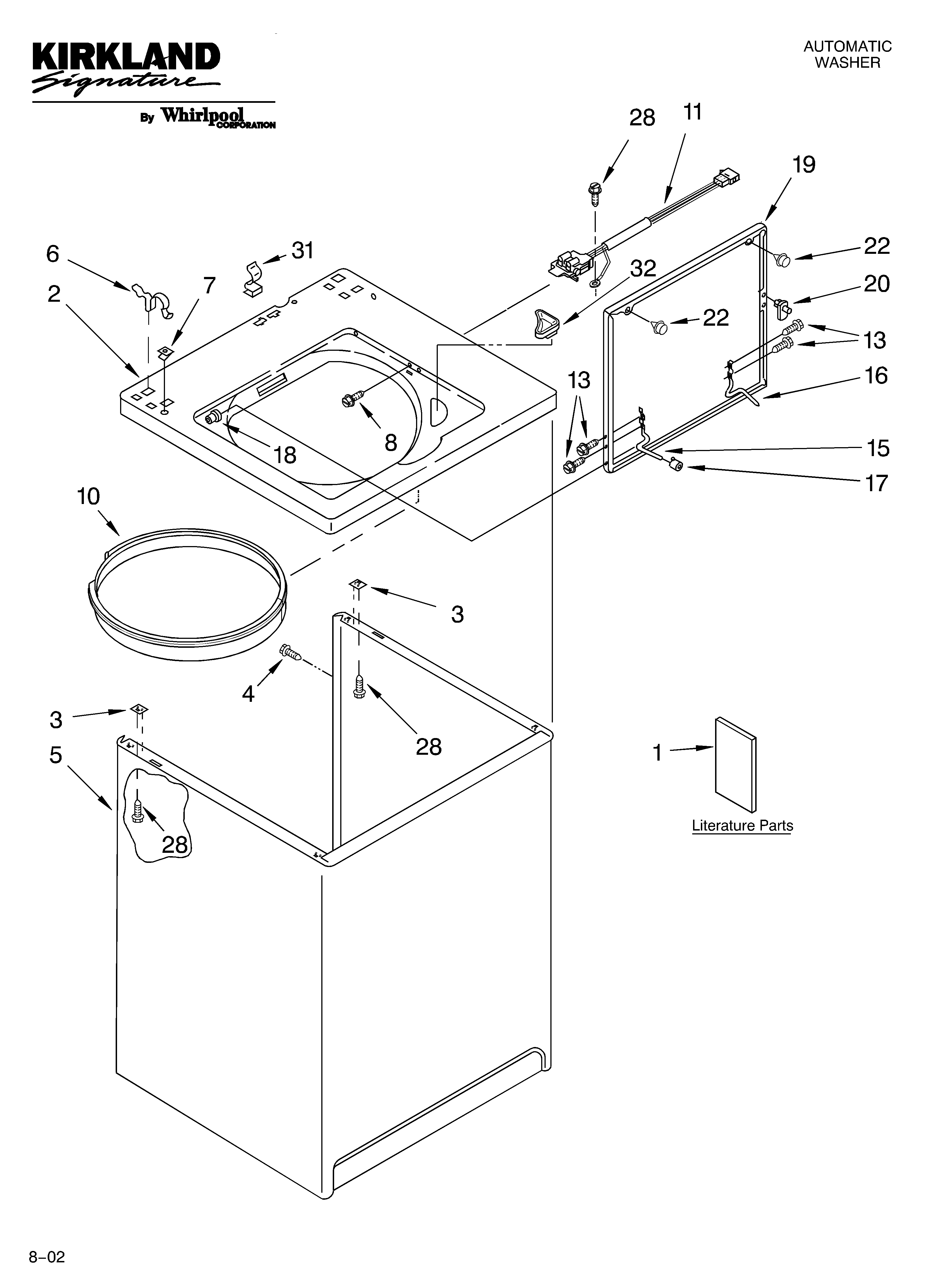 TOP AND CABINET/LITERATURE