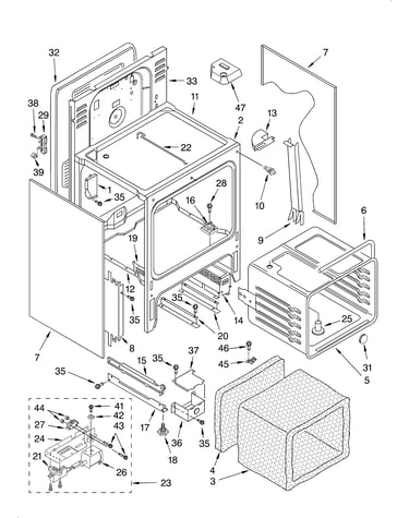 Oven chassis