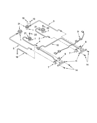 Cooktop burner