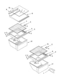 Refrigerator shelf