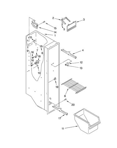 Freezer liner