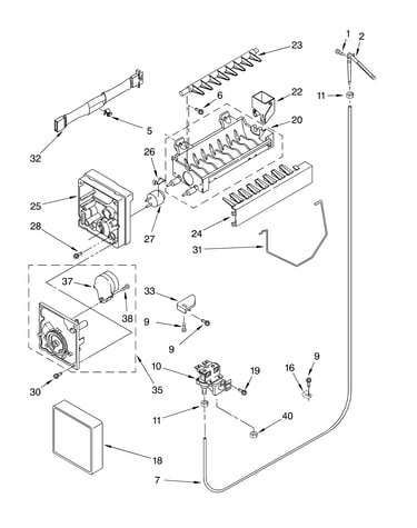 Ice maker/optional