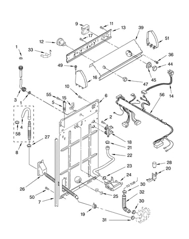 Controls and rear panel