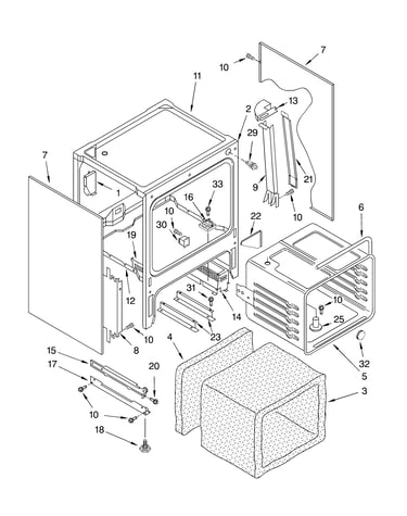 Oven chassis