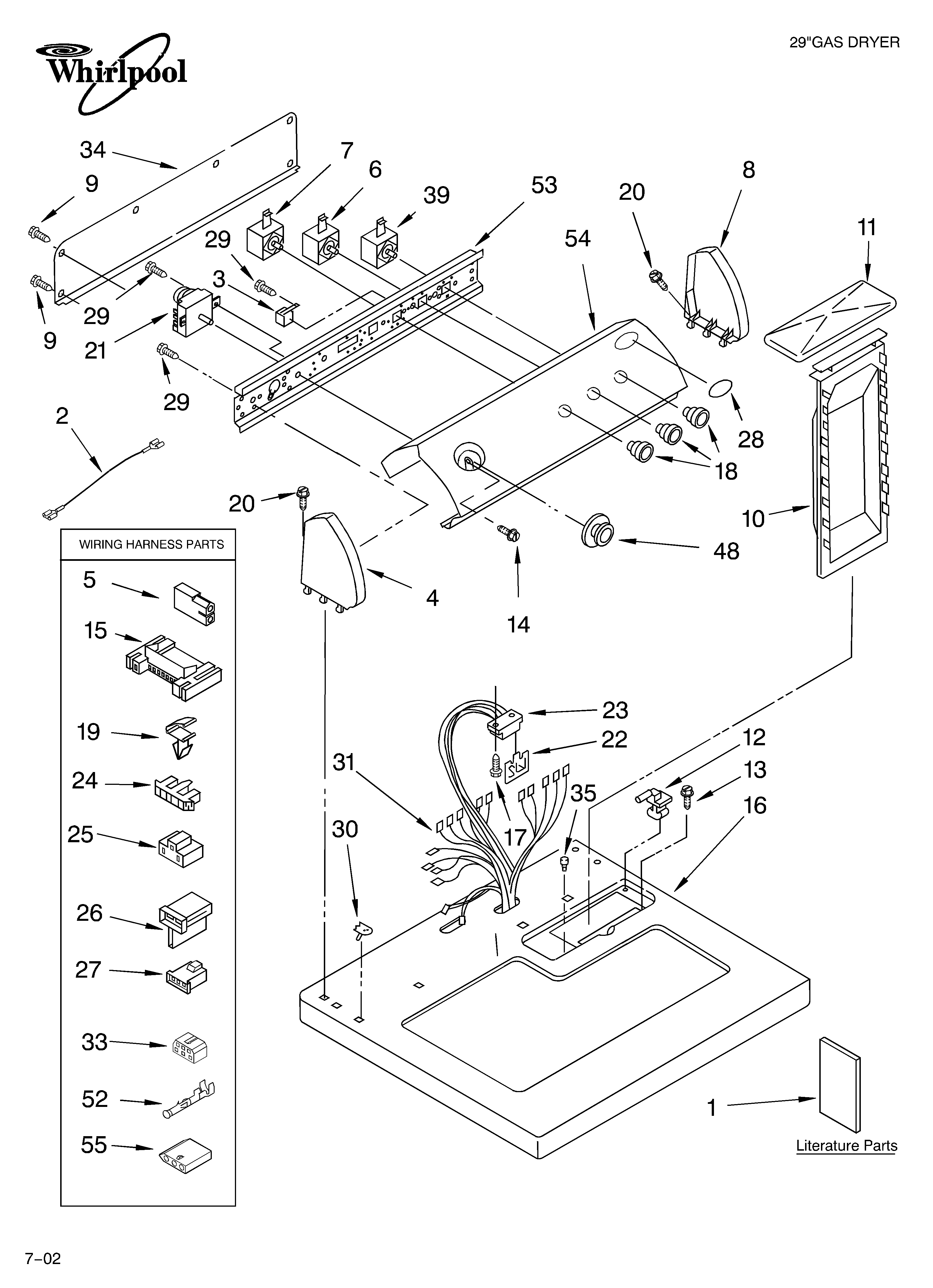 TOP AND CONSOLE/LITERATURE