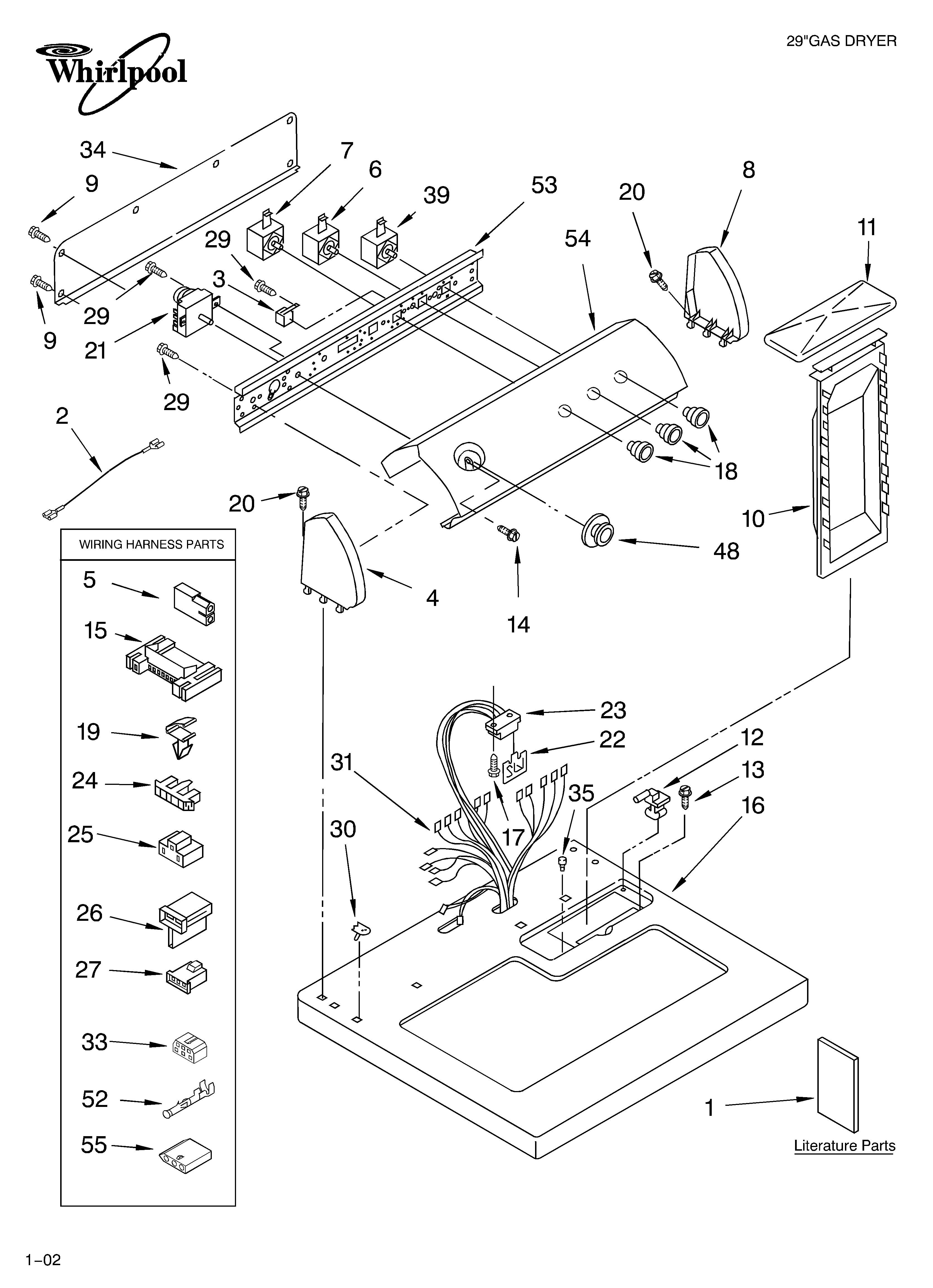 TOP AND CONSOLE/LITERATURE