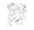 Whirlpool CSP2761KQ1 upper and lower bulkhead diagram