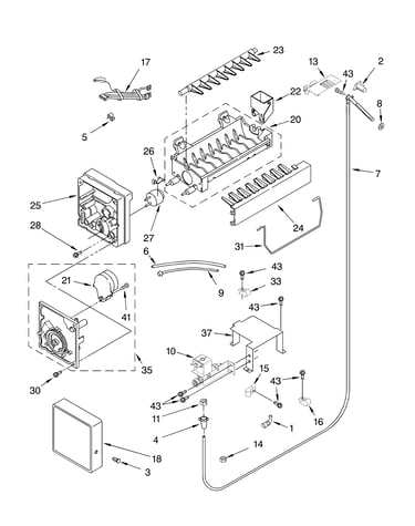 Ice maker/optional
