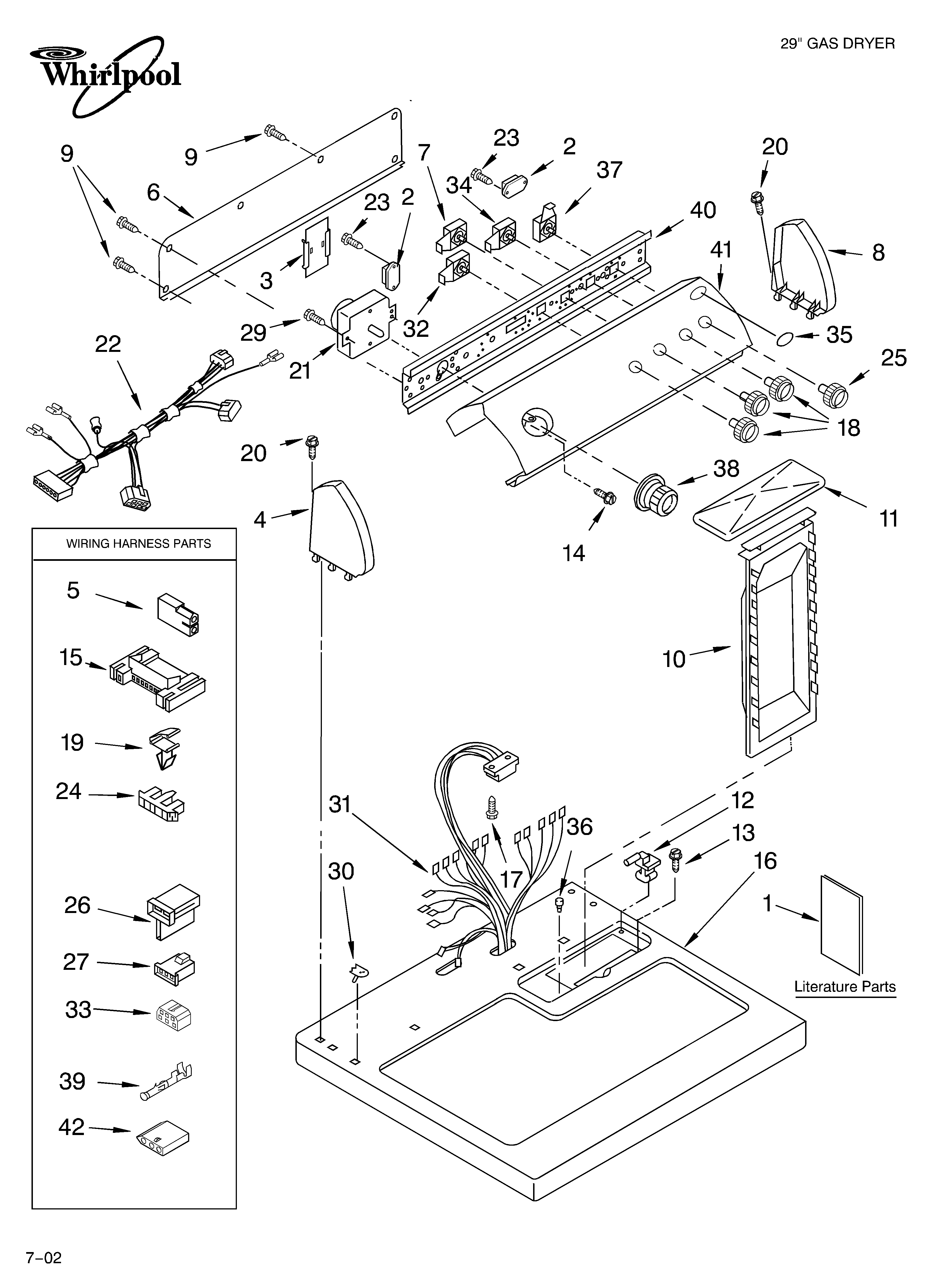 TOP AND CONSOLE/LITERATURE